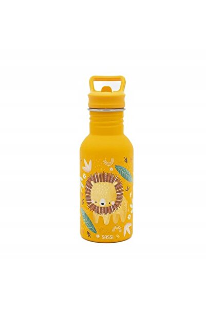 NO BRAND SASSI: Bidon de apă din oțel 500 ml Lion SB1082