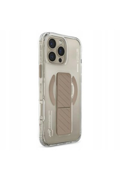 Skinarma Husă Axon Stand pentru MagSafe pentru iPhone 16 Pro șampanie
