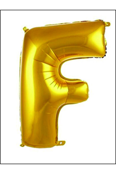 F- HARF 40 İNC GOLD RENK BALON 100 CM