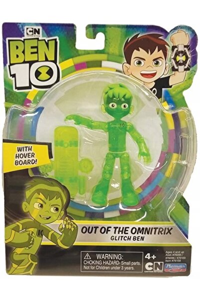 NO BRAND BEN 10 OUT OF THE OMNITRIX FIGURINĂ BEN 76158 BEN TRANSPARENT