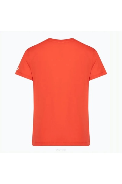 Wilson Tricou de tenis pentru tineret, de performanță, unisex, roșu MD (140-152)