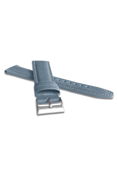 NO BRAND LAVVU Classic LSKUJ24 - 24 mm - ALBASTRU - Curea de ceas din piele