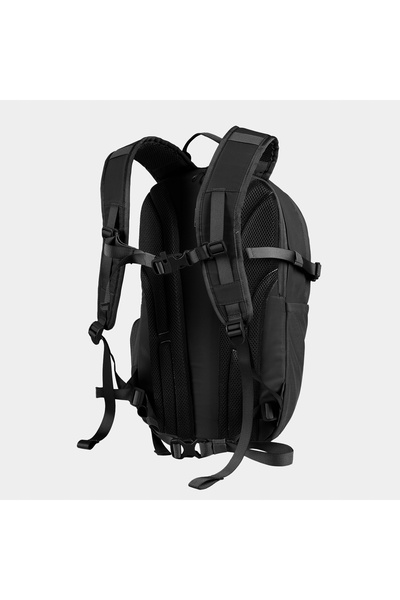 NO BRAND ALPINUS MIEJSKI Rucsac sportiv turistic negru LECCO 25L