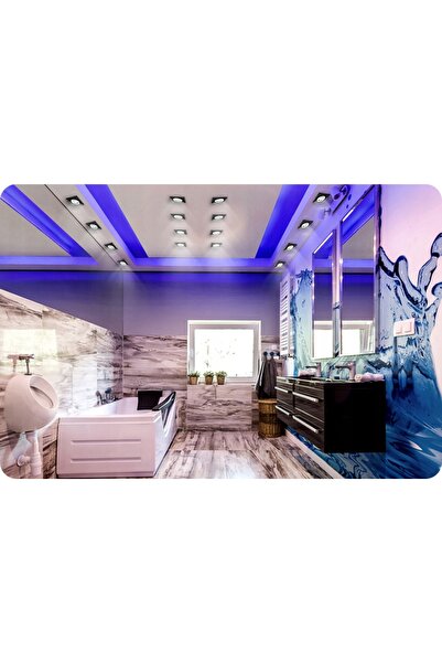 NO BRAND Kit bec LED RGBW inteligent WIFI, controlat prin telefon, pentru soc...