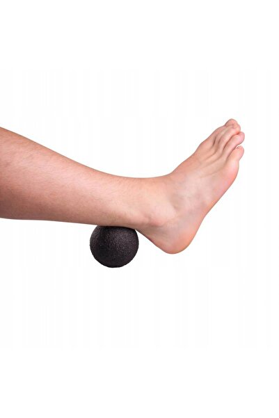 NO BRAND Minge cu role pilates yoga masaj 12 cm