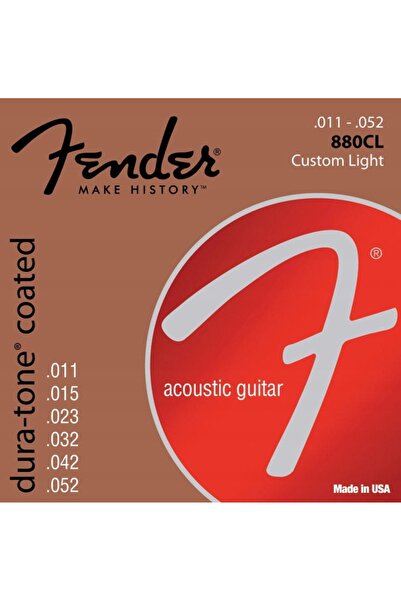 NO BRAND Corzi pentru chitară acustică Fender 880CL Dura-Tone 11-52