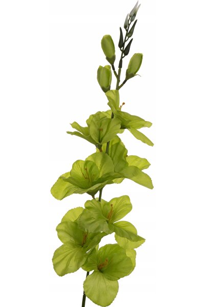 NO BRAND 12x RAMURI ARTIFICIALE CU FRUNZE VERDE, FLOREALE, 77 CM