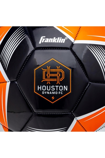 NO BRAND Franklin Sports Minge de fotbal MLS Houston Dynamo Mărimea 5 Negru