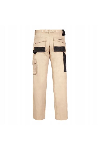 Lahti Pro Pantaloni de lucru bej XL pentru profesioniști, mărimea taliei