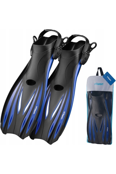 NO BRAND Labe de înot pentru scufundări, înot și snorkeling, curea reglabilă,...