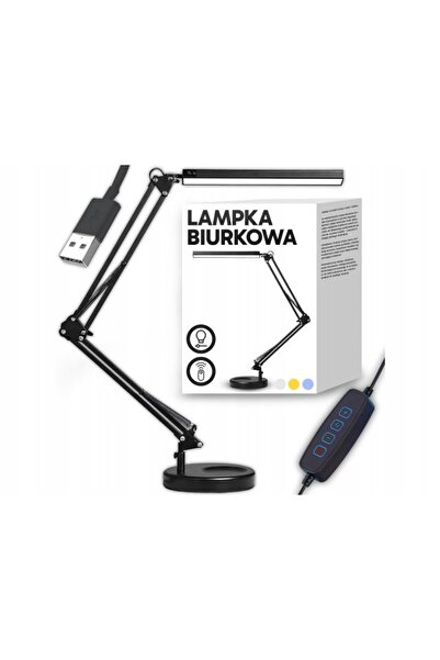 NO BRAND LAMPĂ DE DESEN DE BIROU PENTRU ȘCOALĂ, CU 3 CULORI LED, REGLABILĂ ȘI...