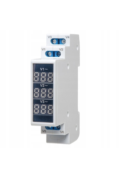 NO BRAND Indicator digital de tensiune SPAMEL 3F 80-500V SPMV/3