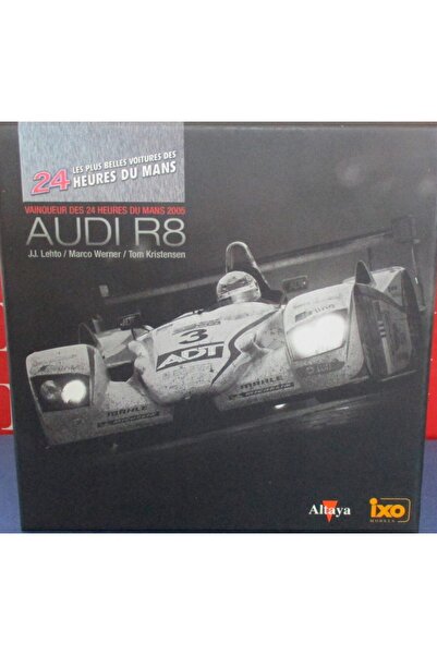 NO BRAND AUDI R8 LE MANS 2005 LEHTO WERNER KRISTENSEN - IXO 1:43 CUTIE CADOU
