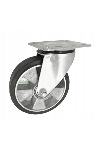 NO BRAND Roată aluminiu-cauciuc 180MM pivotantă OB A52G ZABI
