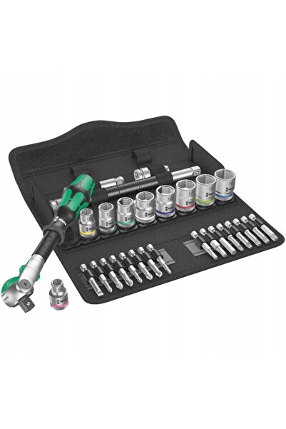 wera Set de chei cu clichet ZYKLOP SPEED 3/8'' 29 piese