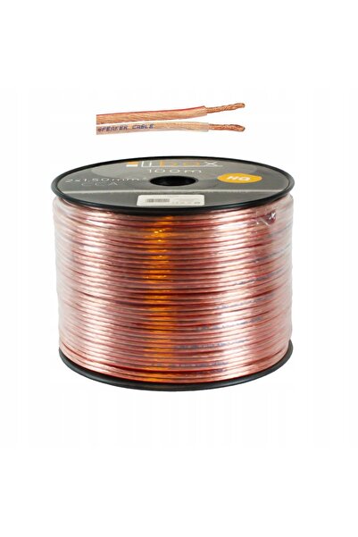 NO BRAND Cablu difuzor bidirecțional audio profesional HQ 2x1,5mm 100m