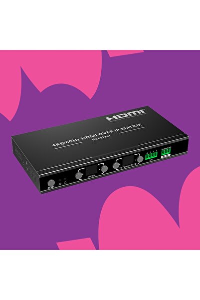 NO BRAND Convertor semnal HDMI la IP Extender multiviewer Spacetronik 1080p F...