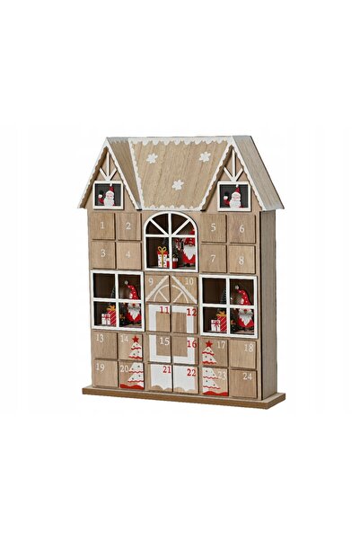 NO BRAND Calendar de Advent din MDF Numărătoare inversă până la Crăciun Home ...