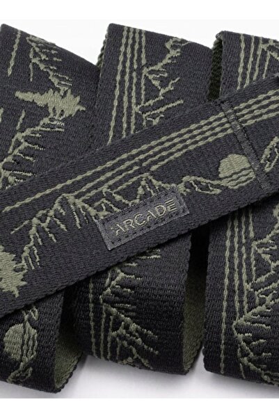 NO BRAND Curea pentru pantaloni Arcade Out Of Range A2 - verde ivy