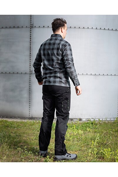 NEO Tools Pantaloni de lucru pentru bărbați, lungi, Mix&Match, negri, XS