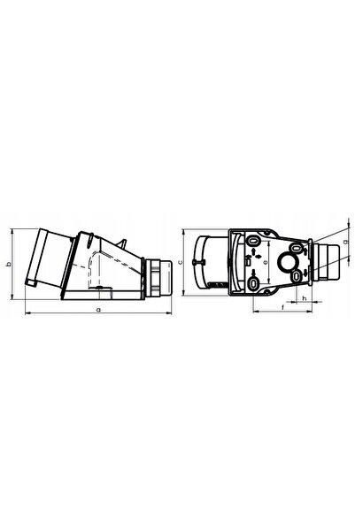 Tarel Întrerupător izolat fix 32A 400V 3P+Z IP44 - EX-TWT-116