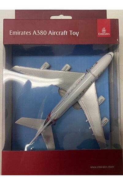 NO BRAND MODEL AIRBUS 380 EMIRATES CULORI NOI 2023 PENTRU COPII JUCĂRIE CE