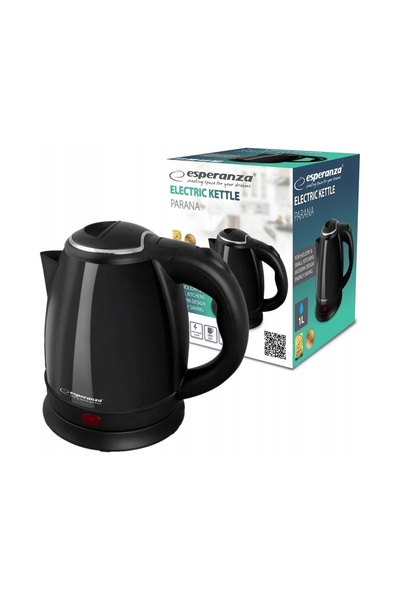 ESPERANZA Fierbător electric EKK128K 1.0L din oțel, fără fir