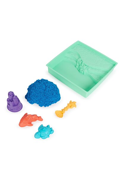 Spin Master Toys Far East Nisip cinetic - Nisip cinetic cu bază + forme - Alb...