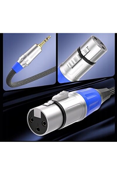 NO BRAND Cablu microfon XLR la Jack 3,5 mm TISINO 3 metri