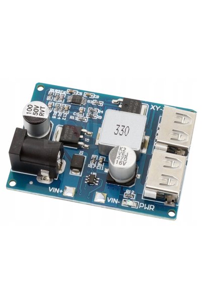 NO BRAND ÎNCĂRCĂTOR CU CONVERTOR DE TENSION 2x USB 5V 6A DE MARE PUTERE