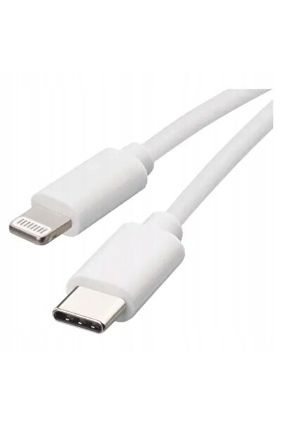 NO BRAND Cablu USB 2.0, mufă C - Lightning MFi, 1 m, alb, Emos, SM7015W