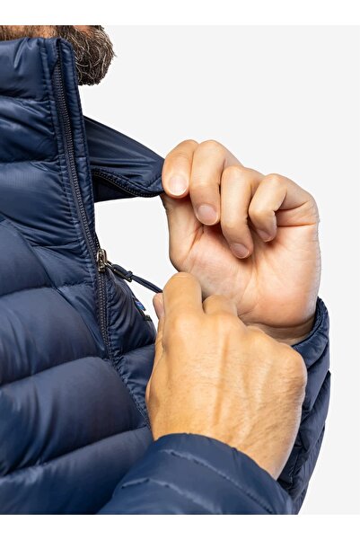 Patagonia Geacă tip pulover din puf - nouă, bleumarin, mărimea L