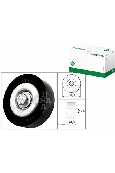 NO BRAND Mercedes A B W169 W245 INA 532066910 Rolă de ghidare curea OEM