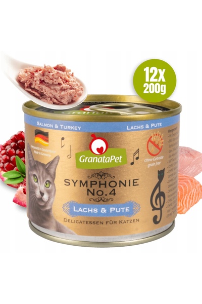 NO BRAND GranataPet Symphonie No.4 hrană pentru pisici bogată în proteine, so...