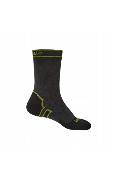 NO BRAND Șosete impermeabile Bridgedale StormSock Lt Boot - gri/lime 36-39