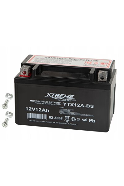 NO BRAND Baterie motocicletă XTREME 12V 12Ah (dimensiune 14Ah) fără întreține...