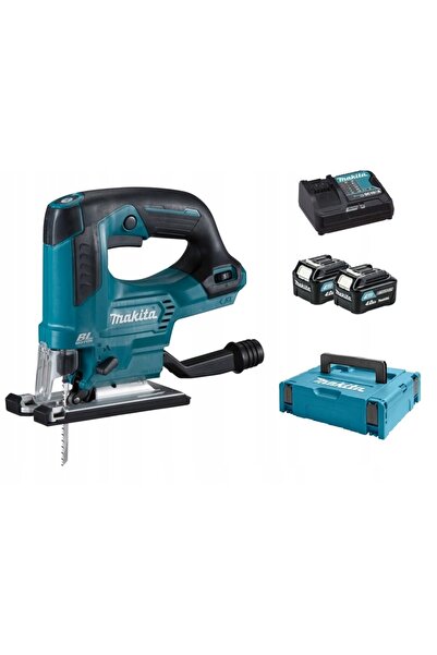 Makita Fierăstrău pendular reîncărcabil JV103DSMJ 12V CXT BL 2x4Ah, valiză