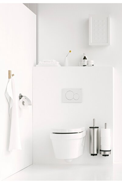 Brabantia Suport pentru hârtie igienică de baie, din oțel K1