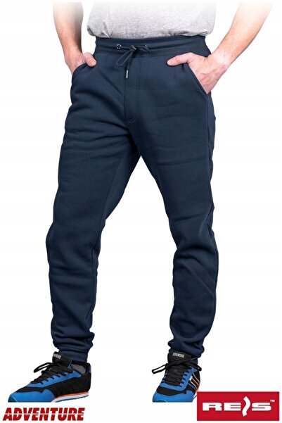 Reis Pantaloni de trening jogger pentru bărbați, mărimea M, 260g, bleumarin