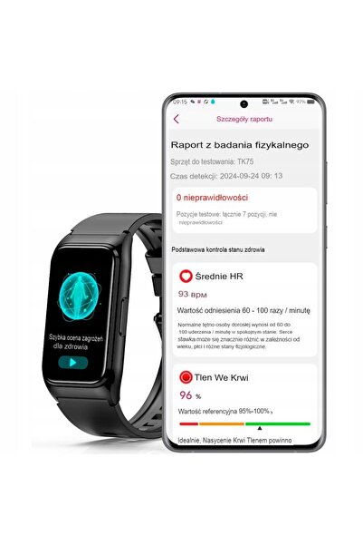 NO BRAND Smartwatch smart-trend lifecheck 06 roz