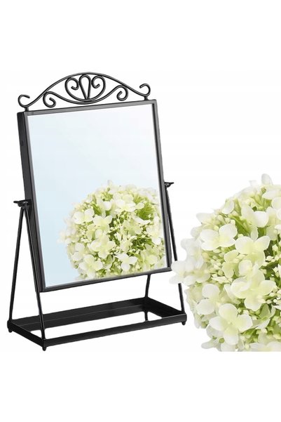 NO BRAND Oglindă Ikea de podea, cu ramă metalică dreptunghiulară, 270 x 430 mm