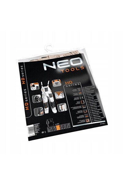 NEO Tools Cizme de lucru pentru grădinărit NEO, cu șireturi, HD+, albe, Oxfor...