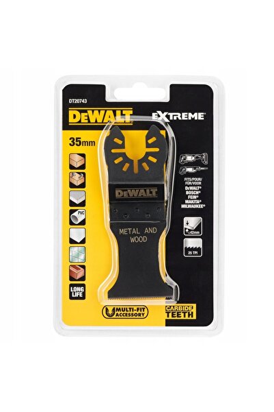 Dewalt DT20743 Lamă de ferăstrău multifuncțională 35mm CARBURĂ