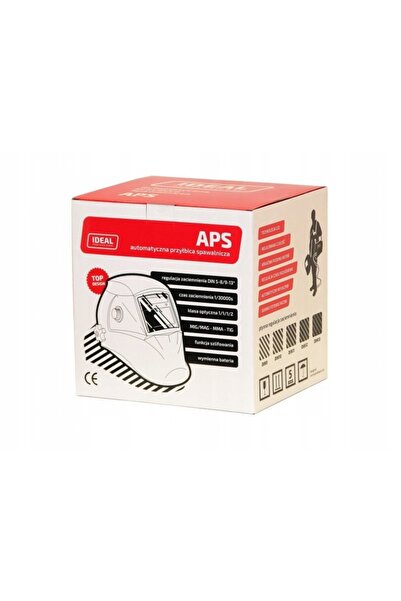 Idealgas IDEAL APS Pro 999D TrueView Mască de sudură automată Galbenă