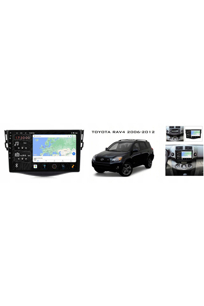 NO BRAND RADIO GPS ANDROID TOYOTA RAV4 2006-2012 CARPLAY WIFI 64GB MODEM SIM