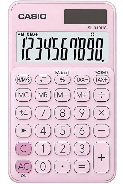 Casio Calculator roz SL-310UC-PK Memorie fiscală