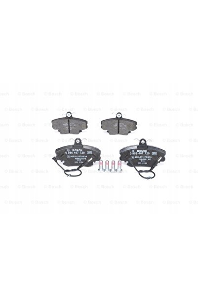 Bosch Discuri + plăcuțe de frână față 0986479B21 0986467720