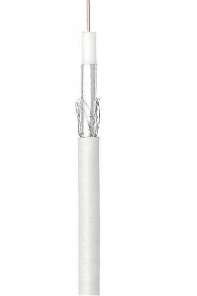 Blow CABLU DE ANTENĂ CONCENTRIC RG6 SAT 4K TV PENTRU EXTERIOR CU CONECTOR F HD