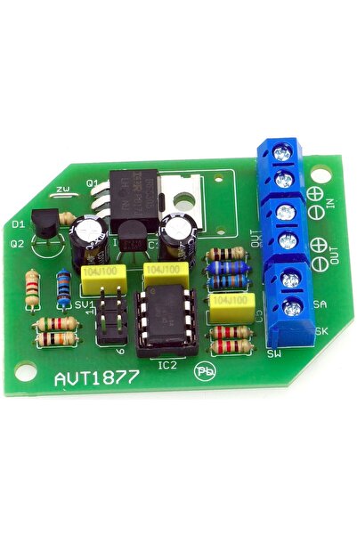 NO BRAND Controler de putere pentru instalare auto - cu tranzistor, AVT1877/T C