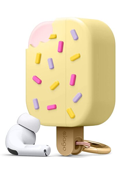 Elago AirPods Ice Cream Case - Θήκη Σιλικόνης για AirPods Pro 1st Gen - Yellow